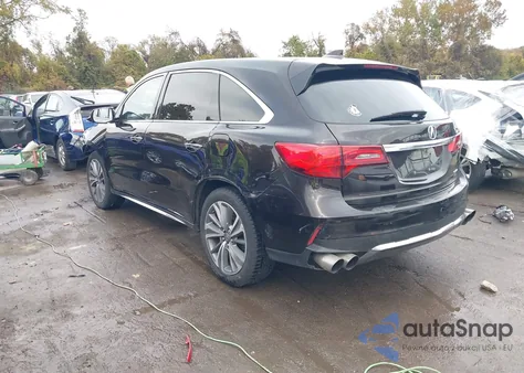 2018 Acura Mdx Technology Package Acurawatch Plus Pkg из США, поврежденный, VIN 5J8YD4H59JL022322